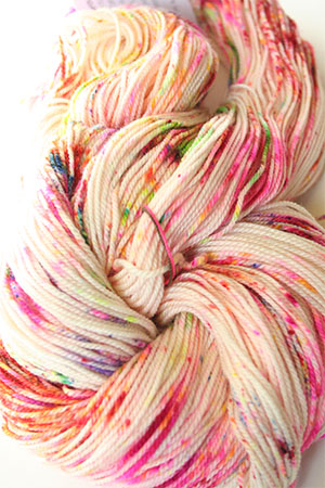 madelinetosh Vintage yarn in Holi Festival