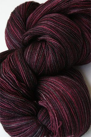 madelinetosh Tosh Merino Lace Yarn superwash 2 ply Merino Lace Yarn weight weight knitting yarn in Color Oxblood