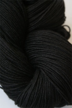 madelinetosh pashmina yarn in Onyx