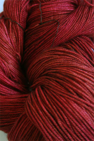 madelinetosh pashmina yarn in Robin Red Breast