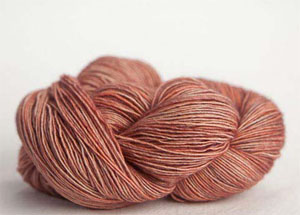 Tosh silk lace yarn by MadelineTosh in Nectar