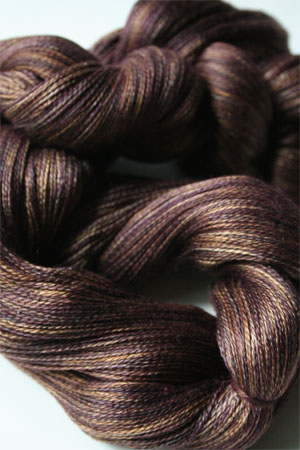 Tosh silk lace yarn by MadelineTosh in Fig