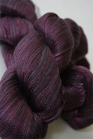 Tosh silk lace yarn by MadelineTosh in Oxblood