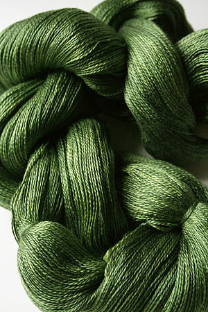 Tosh silk lace yarn by MadelineTosh in Jade