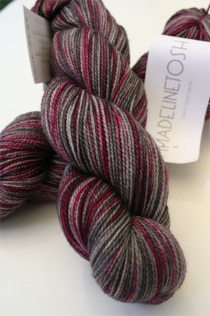 madelinetosh sock 82 Rosewood