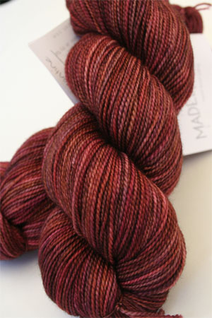 madelinetosh sock 82 Rosewood