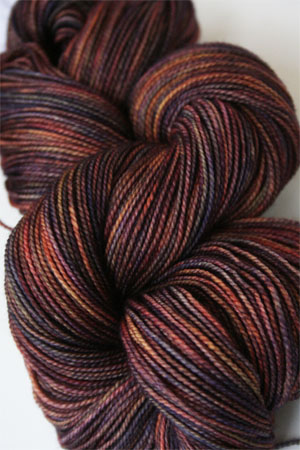 madelinetosh sock 235 Firewood