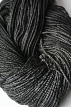 madelintosh vintage yarn in 005 Graphite