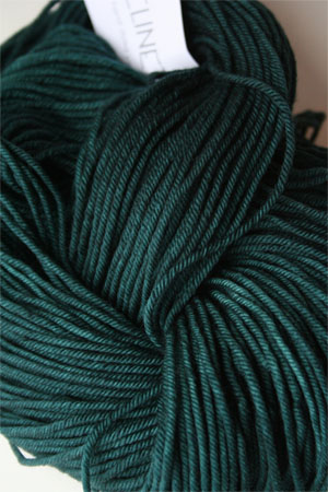 madelintosh vintage yarn in norway spruce