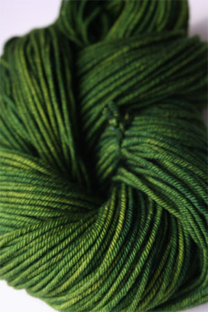 madelintosh vintage yarn in jade