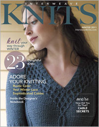 interweave knits fall 2011