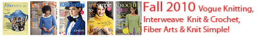 Fall 2010 Knitting and Crochet Magazines