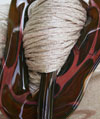 Handknitting gift glass shawl Pin