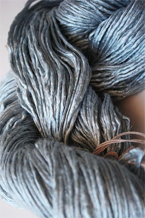 peau de soie silk in Sky