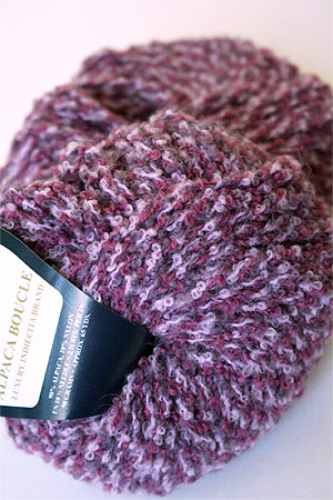Beautiful Peruvian Alpaca Boucle from Plymouth Yarn