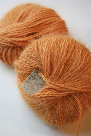 Plymouth Yarn Angora Knitting Yarn in Melon