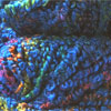 Wool Boucle Yarn Blue