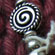 Romi Designs Swirl Rosewood and Sterling Stickpin