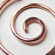 Romi Designs Copper Twist Brooch