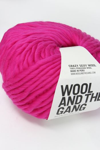 Wool & The Gang Crazy Sexy Wool in Hot Punk Pink