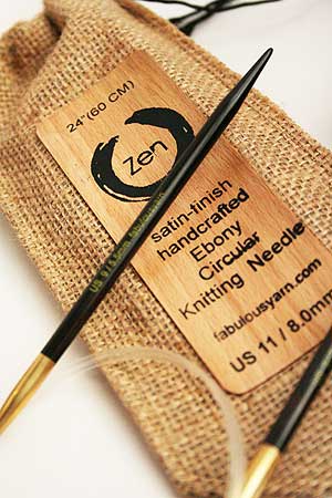 Zen Circular Knitting Needles in 24" Length