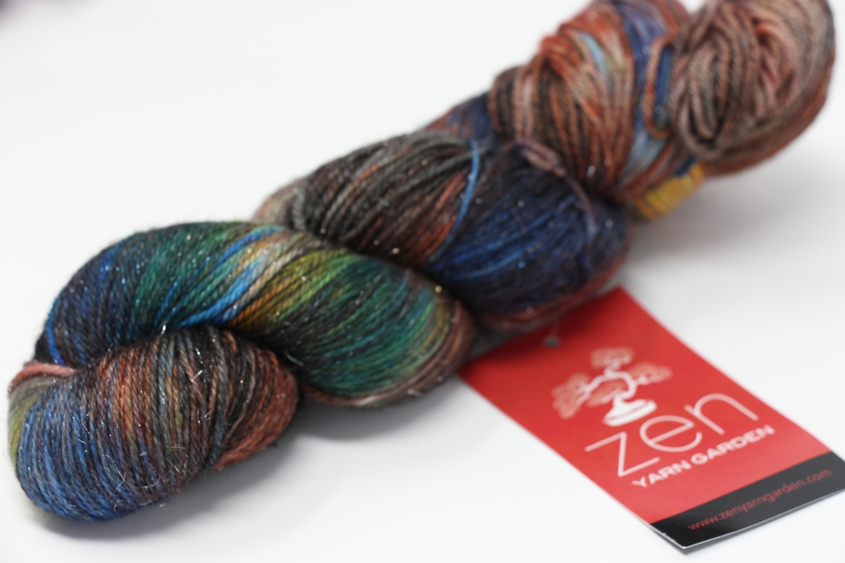 Zen Yarn Garden Superfine Glitter Sienna