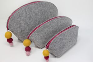 Brigid Felt Pouch Set