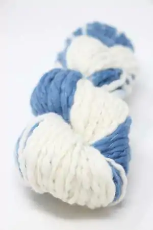 Kinua Yarns The Flamé Wool Yarn in Blue Denim - Marble