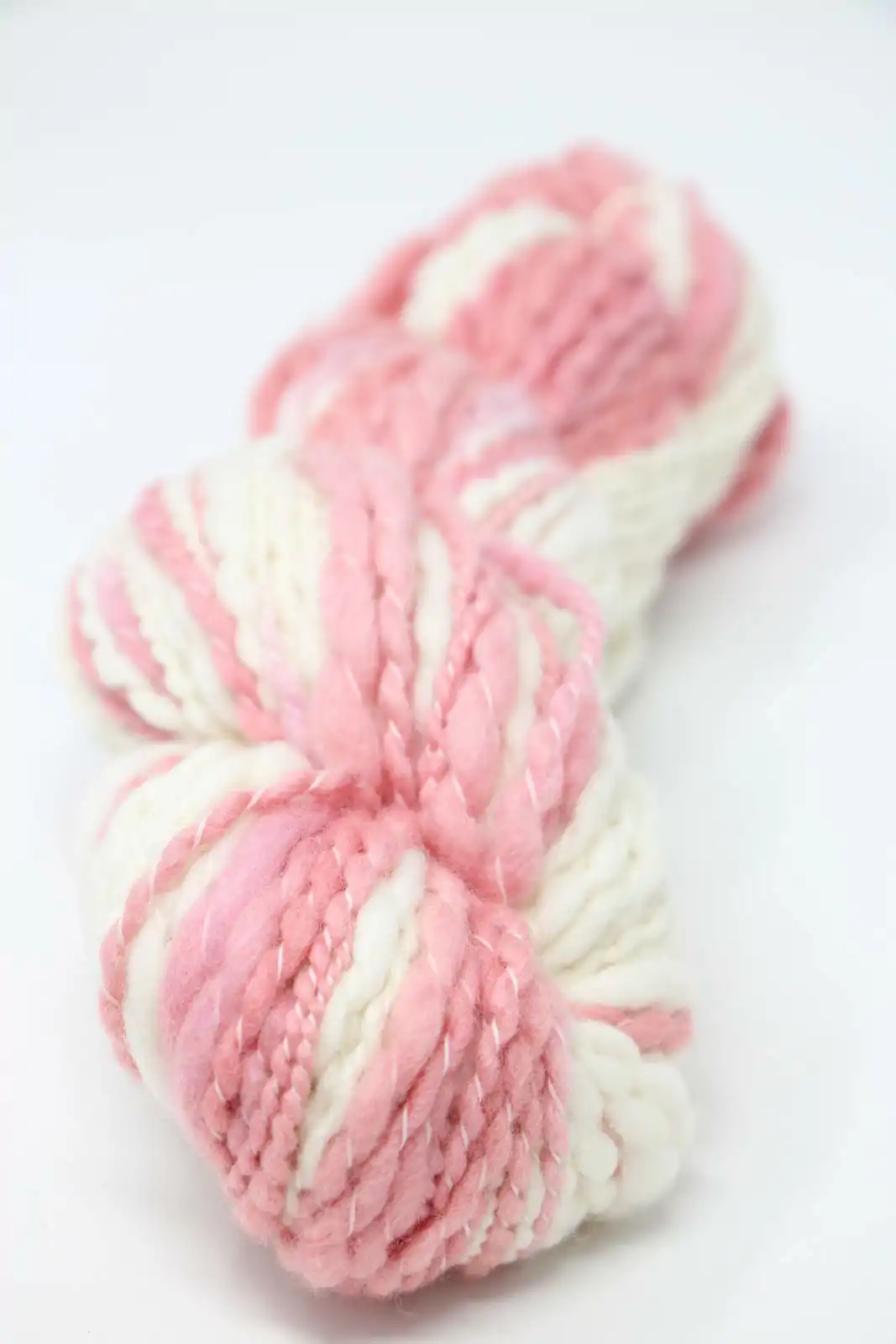 Kinua Yarns  The Flamé Peruvian Wool Yarn in Pink Lemonade at Fabulous Yarn