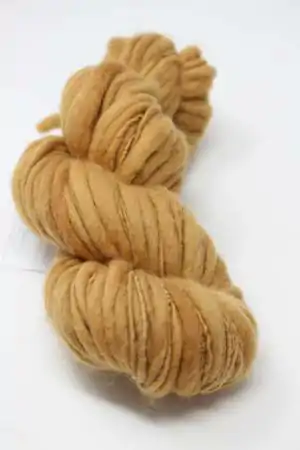 Kinua Yarns Slub Wool Yarn in Toffee