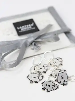 Lantern Moon Sheep Stitch Marker Set