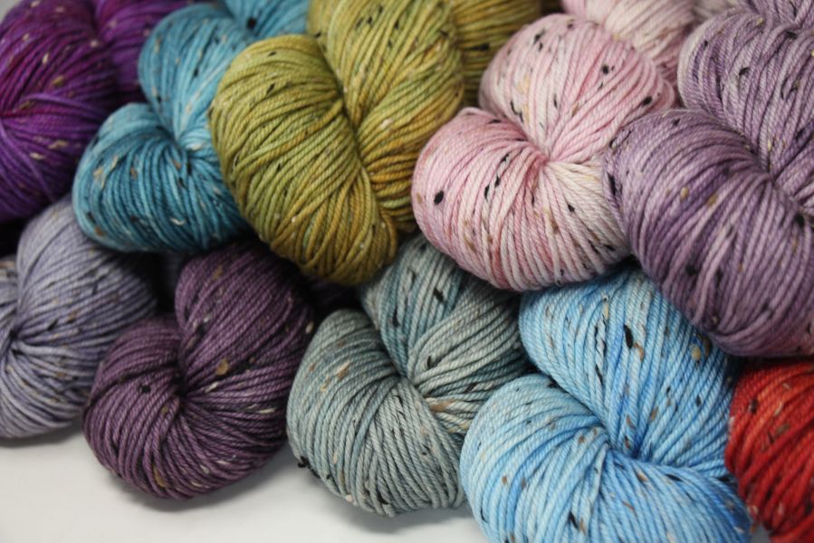 Meadowcroft Dyeworks Donegal Cottage Tweeds DK Merino Yarn