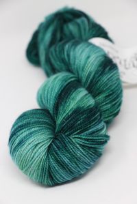 Meadowcroft Rockshelter Sock Superwash Merino Yarn in Malachite (133)