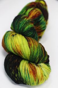 Meadowcroft Rockshelter Sock Superwash Merino Yarn in Spirogyra (009)