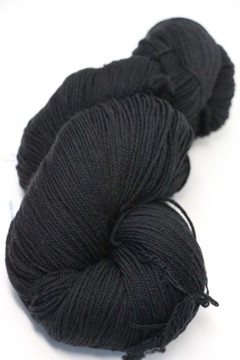 Malabrigo Sock Yarn in  Black (195)			 
