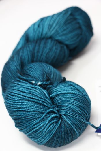 Malabrigo Sock Yarn in  Teal Feather (412)	 