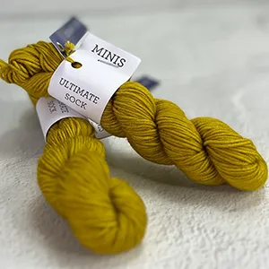 MALABRIGO ULTIMATE SOCK MINI FRANK OCHRE (035)