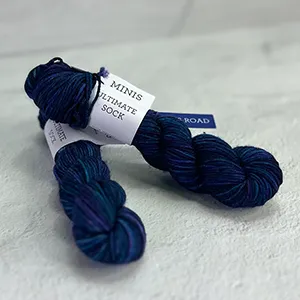 MALABRIGO ULTIMATE SOCK MINI WHALES ROAD (247)