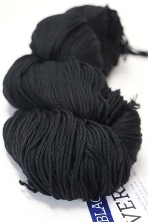 Malabrigo Verano in BLACK (195)