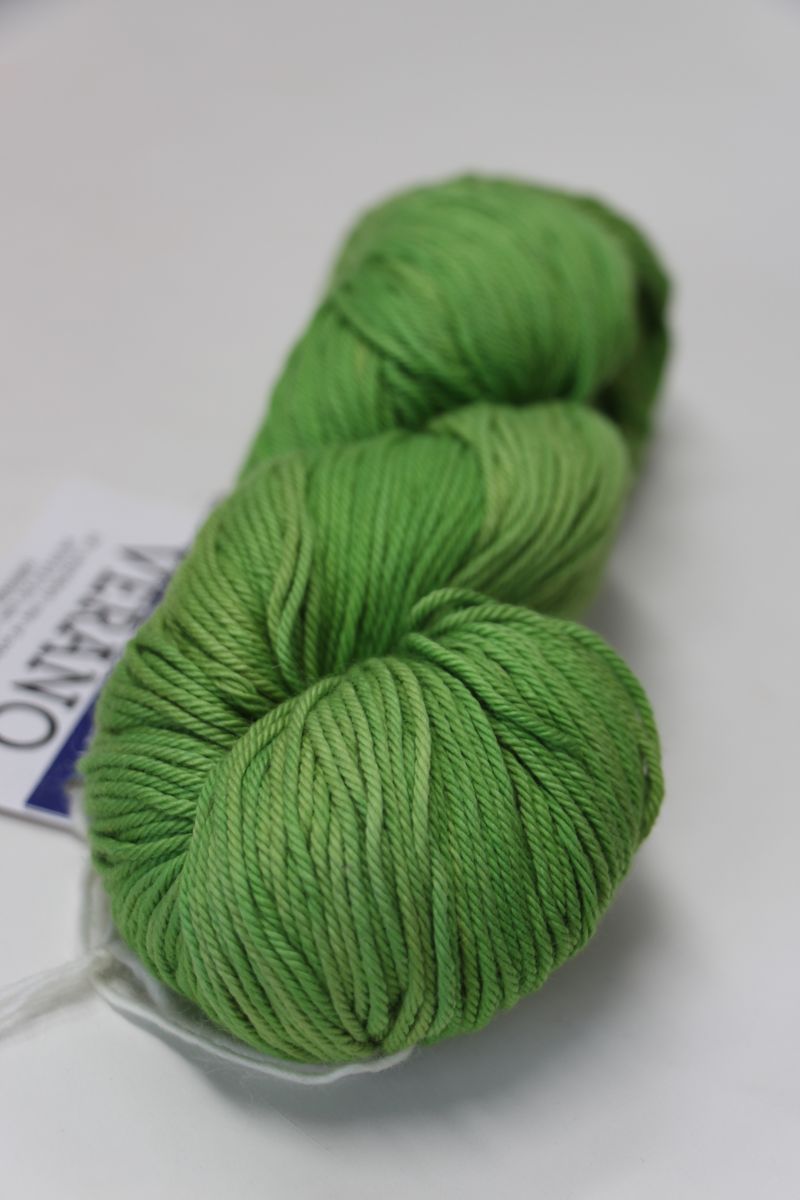 Malabrigo Verano 100 Pima Cotton Yarn in FESTIVAL GREEN (914) at