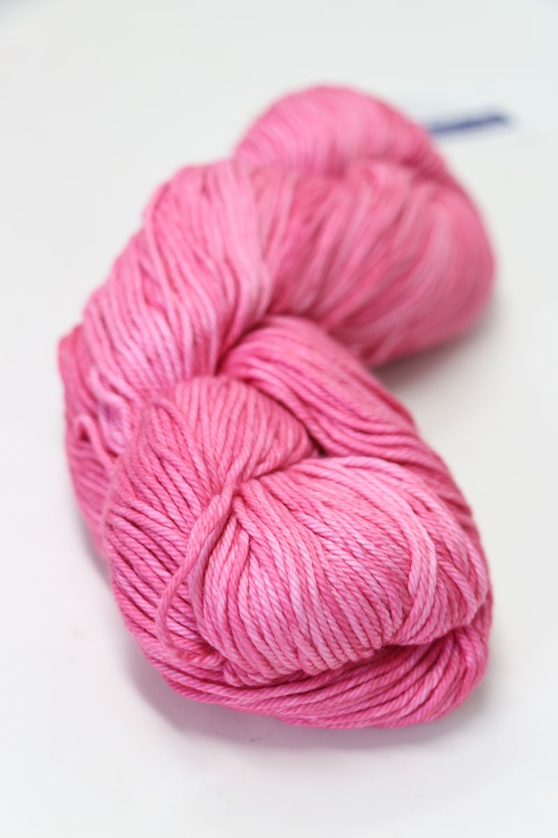 Malabrigo Verano 100 Pima Cotton Yarn in IMPATIENT PINK (903) at
