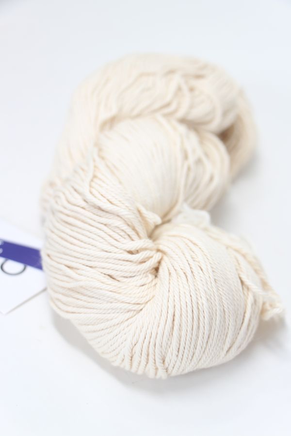Organic Pima Cotton Undyed Yarn-Worsted Weight