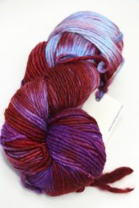 Malabrigo worsted merino in Brilliante 126 	