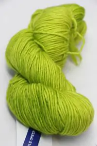 MALABRIGO WORSTED MERINO Yarn APPLE GREEN