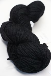 MALABRIGO WORSTED MERINO Yarn Black 195