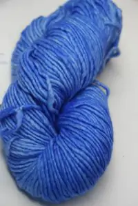 MALABRIGO WORSTED MERINO Yarn Jewel Blue 032