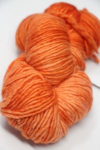 Malabrigo worsted merino in Tiger Lily 152		