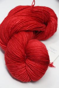 MALABRIGO WORSTED MERINO Yarn Vermillion 024