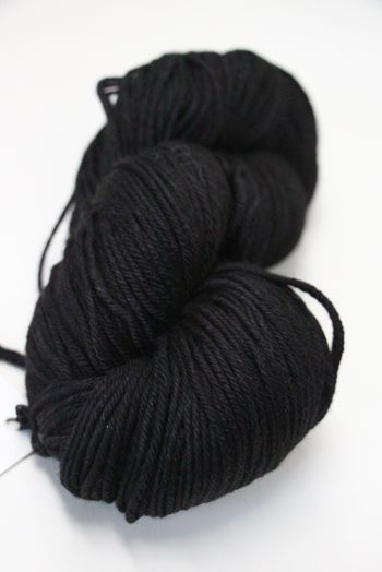 Malabrigo Arroyo Superwash Merino Yarn Black (AR195)