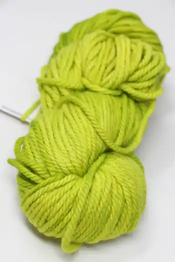 Malabrigo Chunky Yarn in  APPLEGREEN 